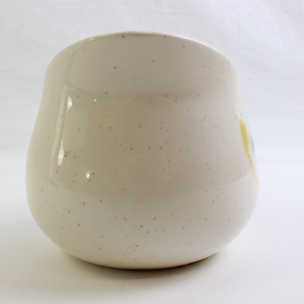Vintage Vernonware Kilns Ceramic Pouring Jug USA Made Speckled Design 6" Wide
