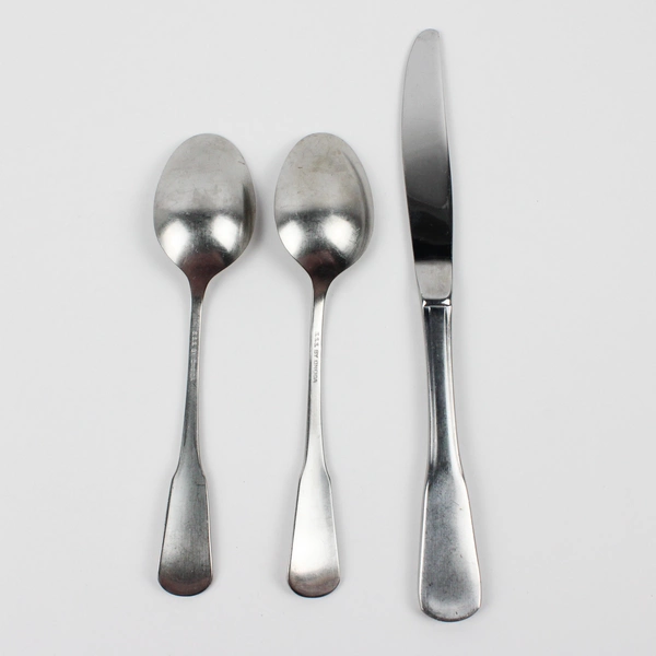 Lot Of 3 Oneida Silver Independence Stainless Steel Flatware 2 Soup Spoon Knife