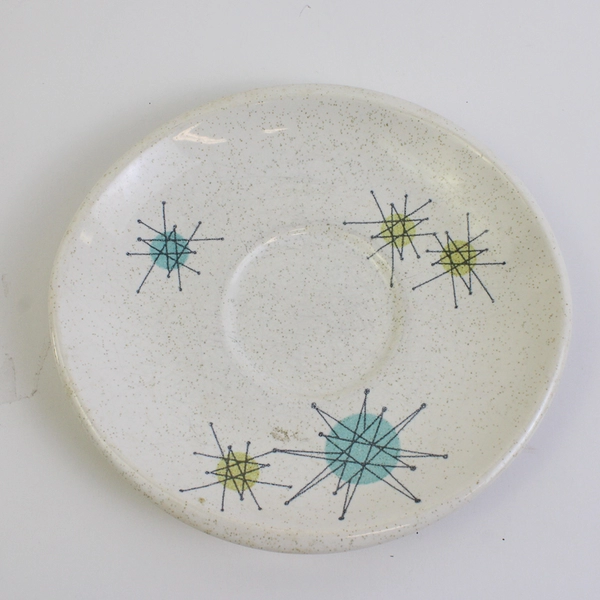 Vintage Franciscan Earthenware Gravy Boat with Saucer USA