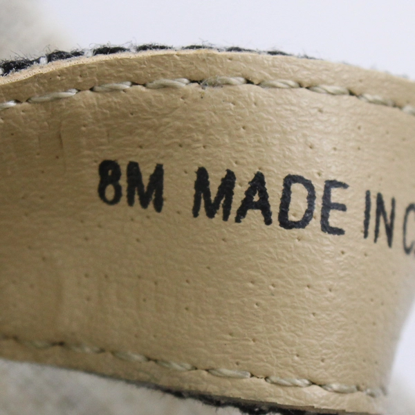 JBU By Jambu Sandal Black Denim Memory Foam Comfort Slingback Sandal Womens 8M