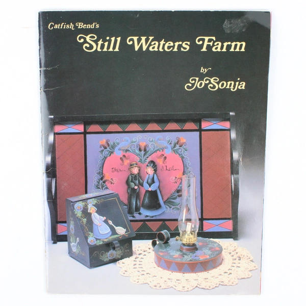 Catfish Bend's Still Waters Farm by Jo Sonja 1986 PB Featuring Creative Painting