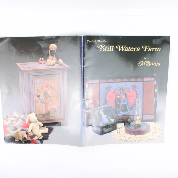 Catfish Bend's Still Waters Farm by Jo Sonja 1986 PB Featuring Creative Painting