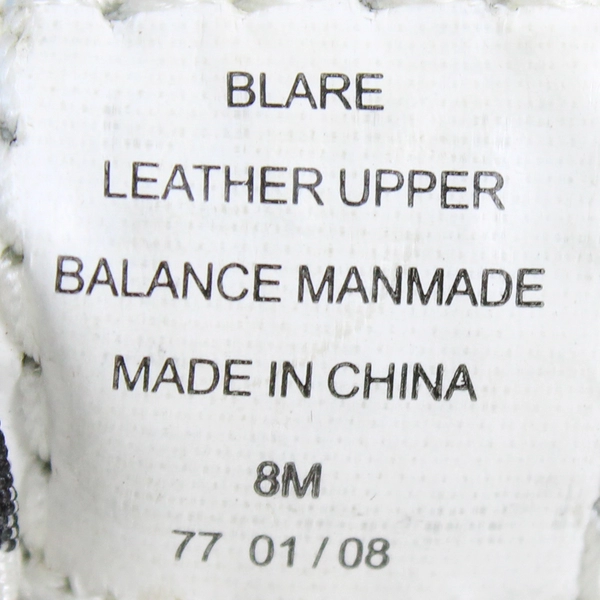 Liz Claiborne Black/White Leather Blair Loafer Gold Chain Detail Women's Size 8M