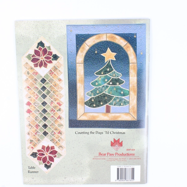 Christmas Traditions in Stained Glass by Brenda Henning 1999 PB Pull-Out Pattern