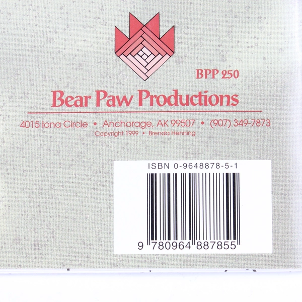 Christmas Traditions in Stained Glass by Brenda Henning 1999 PB Pull-Out Pattern