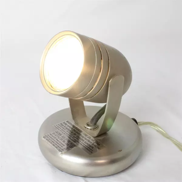 Hampton Bay Slot Back Uplight Brushed Steel Finish Single Track Light