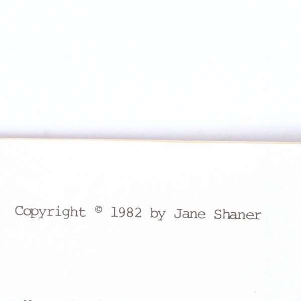 Vintage A Gift You Make Is a Gift of Love Jane Shaner Silver Thimble Book 1982 