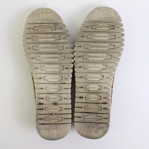 Ilse Jacobsen Tulip 139 Perforated Slip-On Sneaker Latte Beige Women Size 5.5/6