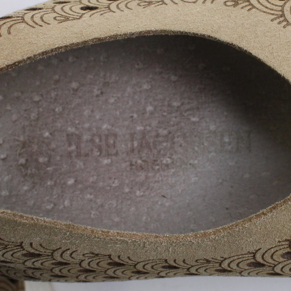 Ilse Jacobsen Tulip 139 Perforated Slip-On Sneaker Latte Beige Women Size 5.5/6