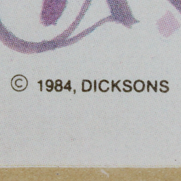 Dicksons Framed The Pastor's Study 1984 Framed Christian Passage 12.5" x 15.5"