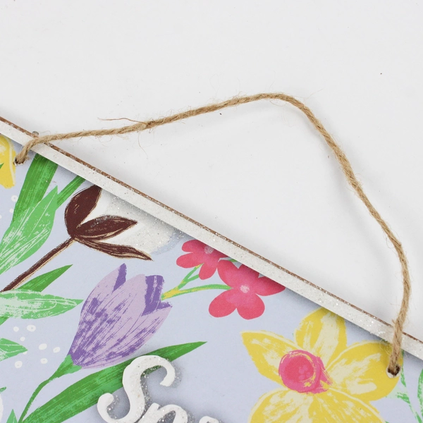 Spring Is In The Air Decorative Wall Sign 9" x 11.75"