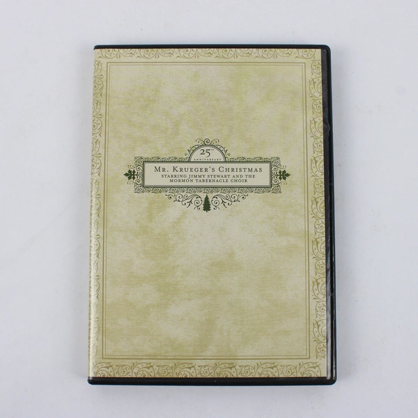 Mr. Krueger's Christmas DVD Jimmy Stewart & Tabernacle Choir 2005