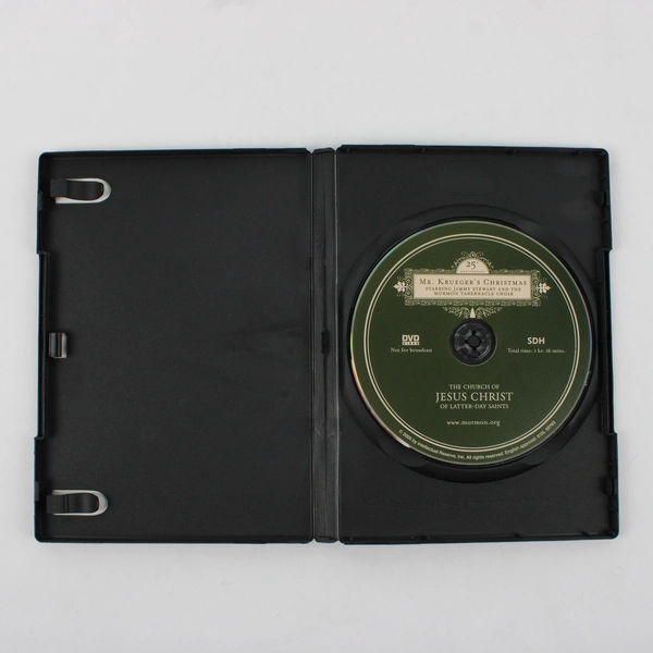Mr. Krueger's Christmas DVD Jimmy Stewart & Tabernacle Choir 2005