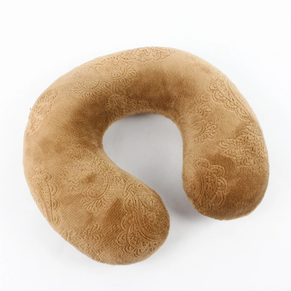 Vintage Brown Foam Travel Neck Pillow