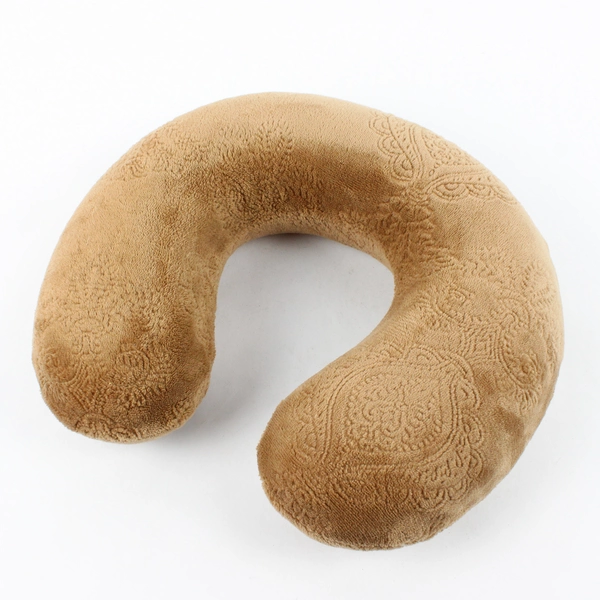 Vintage Brown Foam Travel Neck Pillow
