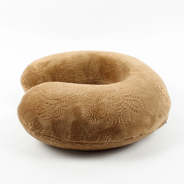 Vintage Brown Foam Travel Neck Pillow