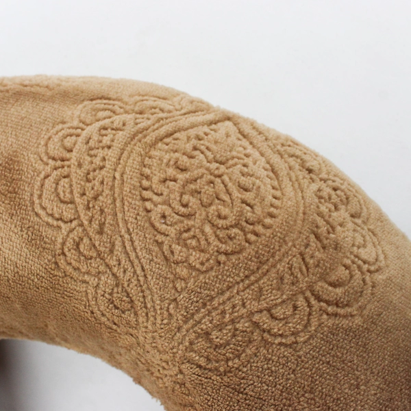 Vintage Brown Foam Travel Neck Pillow