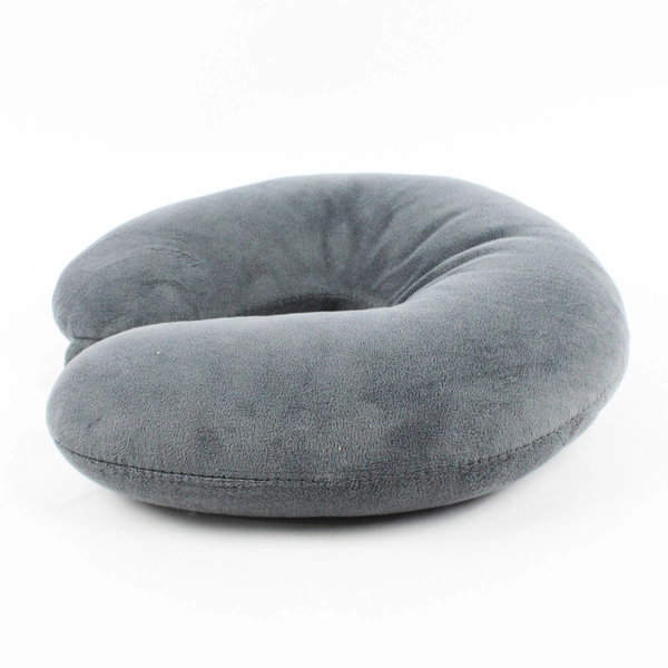 Unbranded Gray-Blue Stuffed Travel Neck Pillow