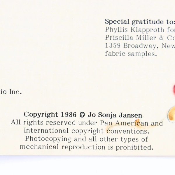 The Basics of Fabric Painting by Jo Sonja 1986 Paperback Illustrated