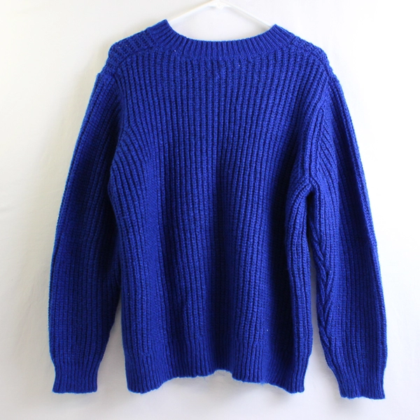 Liz Claiborne Ultramarine Blue Knitted Long Sleeve Sweater Women's Size XXL