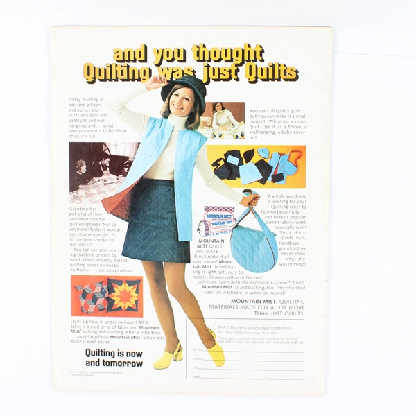 Vintage McCall's Quilt It! Book II 1974 Paperback Book McCall Pattern Company