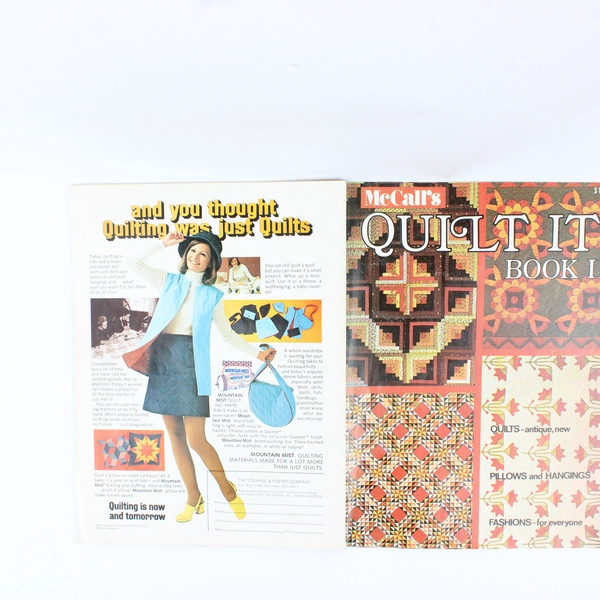 Vintage McCall's Quilt It! Book II 1974 Paperback Book McCall Pattern Company