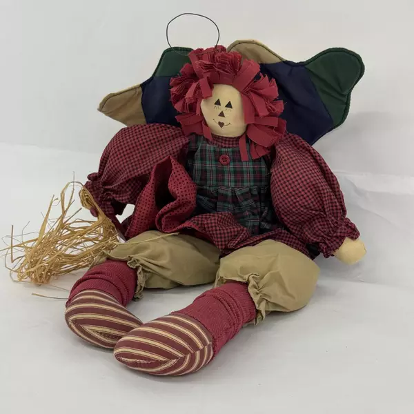 1996 House Of Lloyd Raggedy Angel Decorative Doll 18"