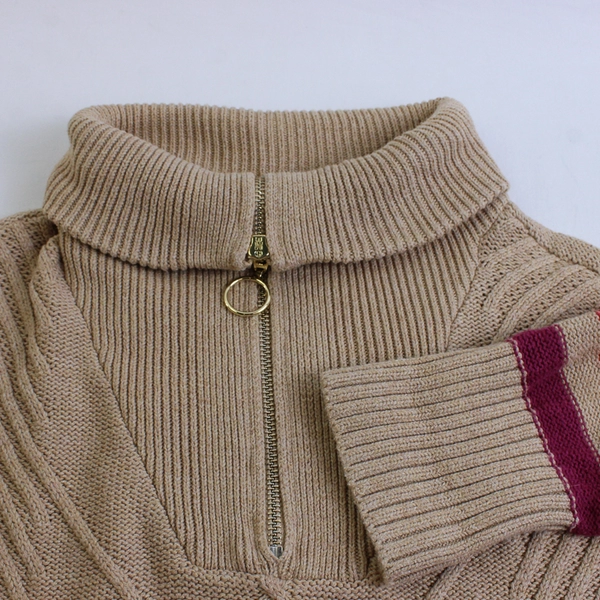 Charter Club Women's XL Multicolor Striped Knit Turtleneck Sweater
