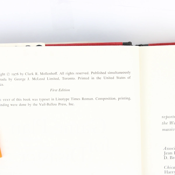 Game Plan For Disaster Clark R Mollenhoff Nixon Years 1976 Hardcover DJ 1st Ed