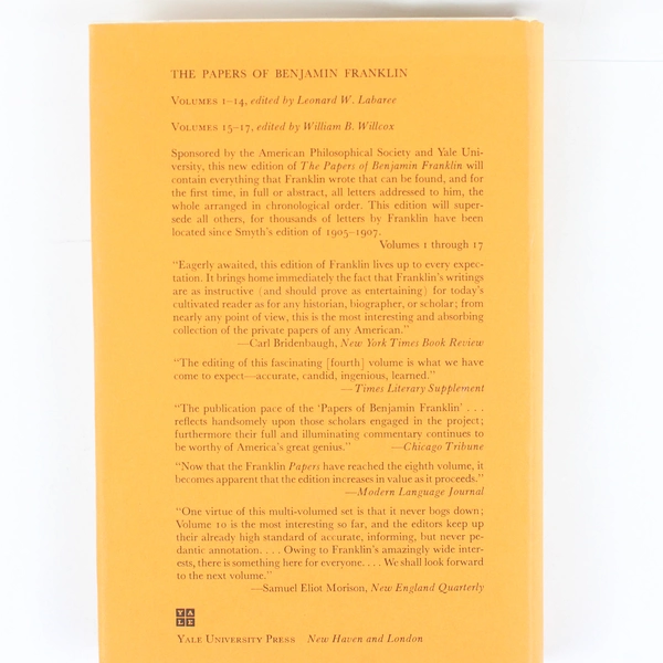 Franklin and Galloway A Political Partnership by Benjamin H Newcomb 1972 HC DJ