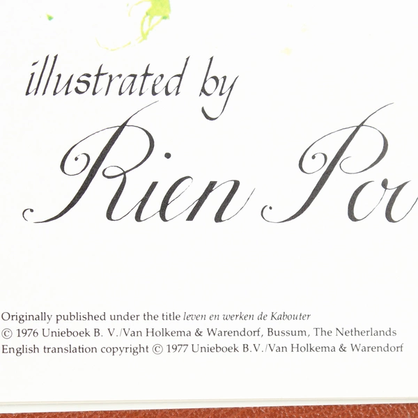 Gnomes by Will Huygen First English Translation 1977 Hardcover Illustrated No DJ