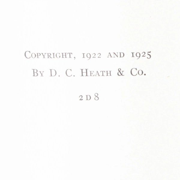 A First Book In English for High Schools A L Murray & Ernest P Wiles 1925 HC