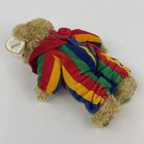 1993 Ty Beanie Baby Attic Treasures Piccadilly Circus Clown Bear with Tags