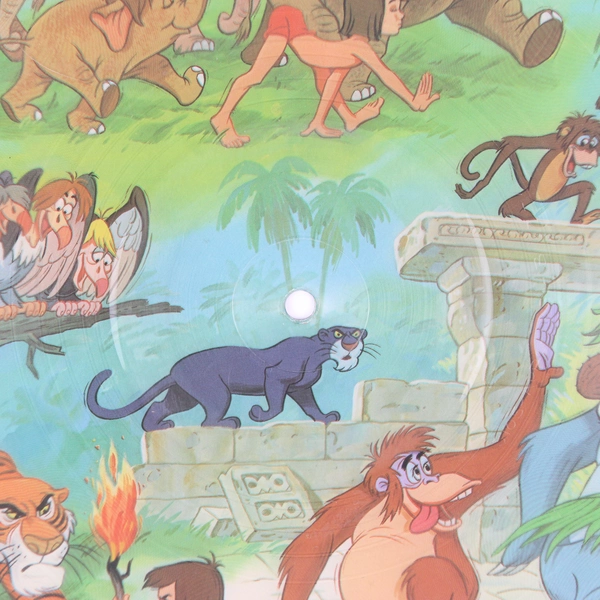 Walt Disney's The Jungle Book 1981 Soundtrack on a Picture Vinyl Disc No Cover