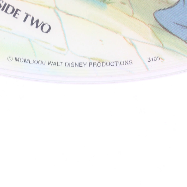 Walt Disney's The Jungle Book 1981 Soundtrack on a Picture Vinyl Disc No Cover