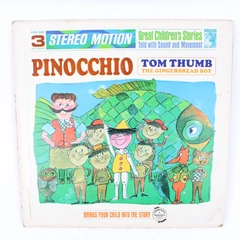 MGM Children's Series #3 Pinocchio Tom Thumb The Gingerbread Boy Vinyl Record