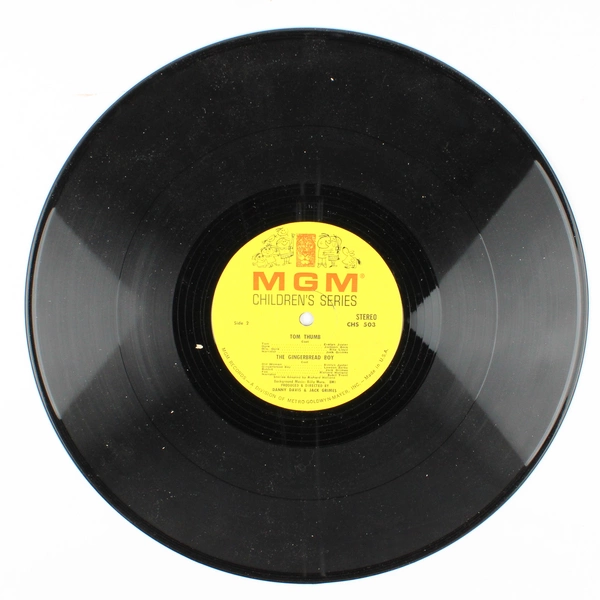 MGM Children's Series #3 Pinocchio Tom Thumb The Gingerbread Boy Vinyl Record