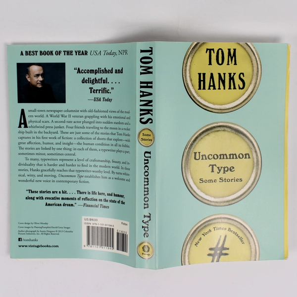 Uncommon Type Some Stories by Tom Hanks 2017 Paperback