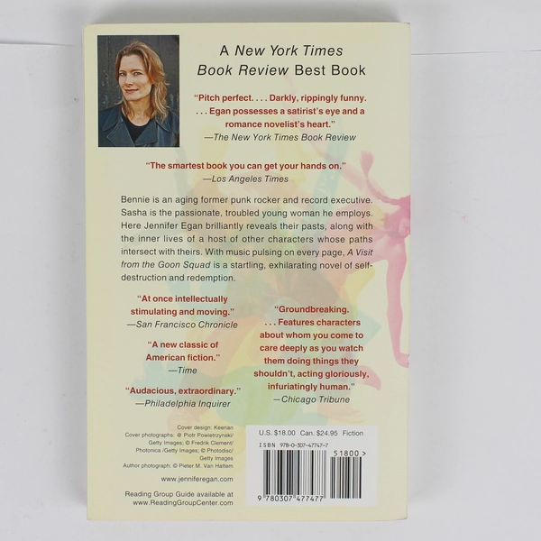 A Visit from the Goon Squad by Jennifer Egan A 2010 Novel Paperback