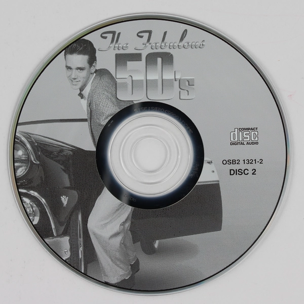 The Fabulous 50’s Disc #2 Music CD of the 50s Madacy Entertainment Group 1999
