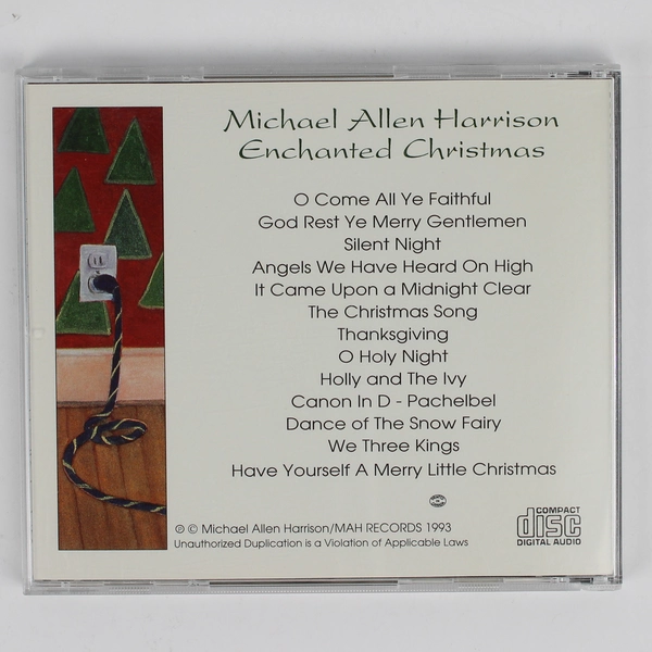 Michael Allen Harrison's Enchanted Christmas 1993 Music CD MAH Records