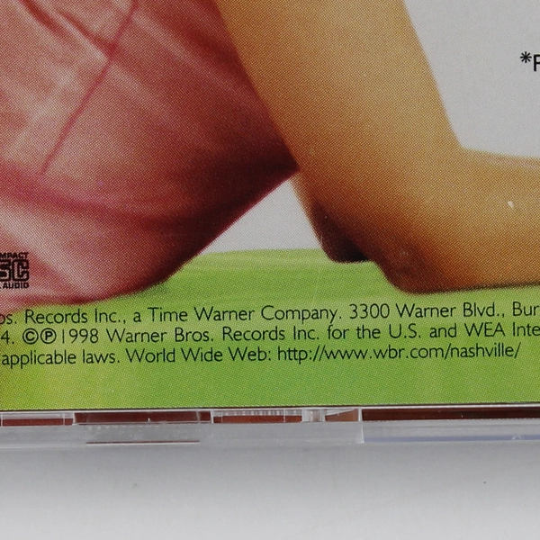 Faith by Faith Hill 1998 Music CD Warner Bros Records