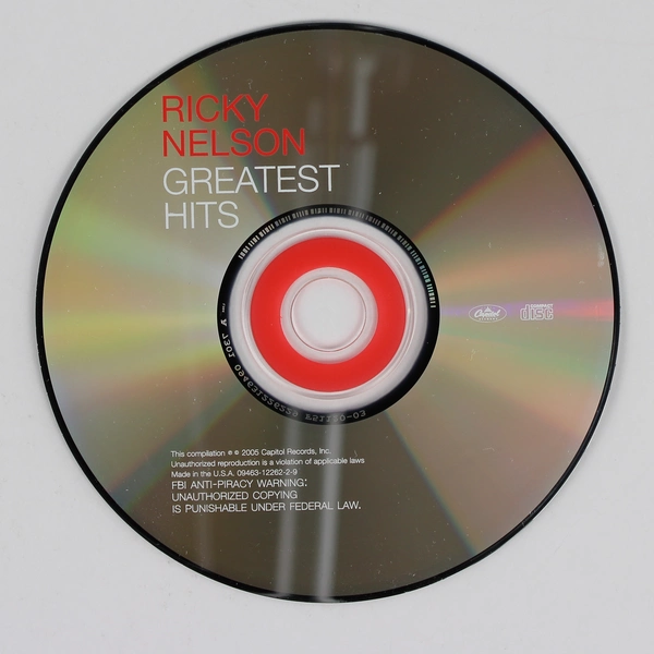 Ricky Nelson Greatest Hits 2005 Music CD Capital Records