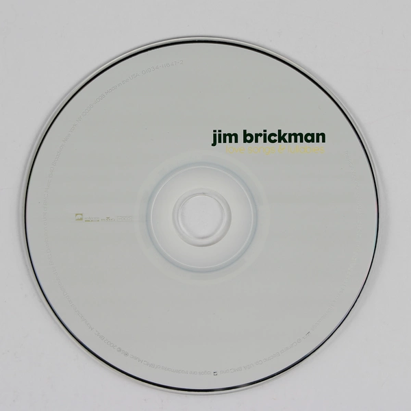 Love Songs & Lullabies by Jim Brickman 2002 Music CD Windham Hill Records