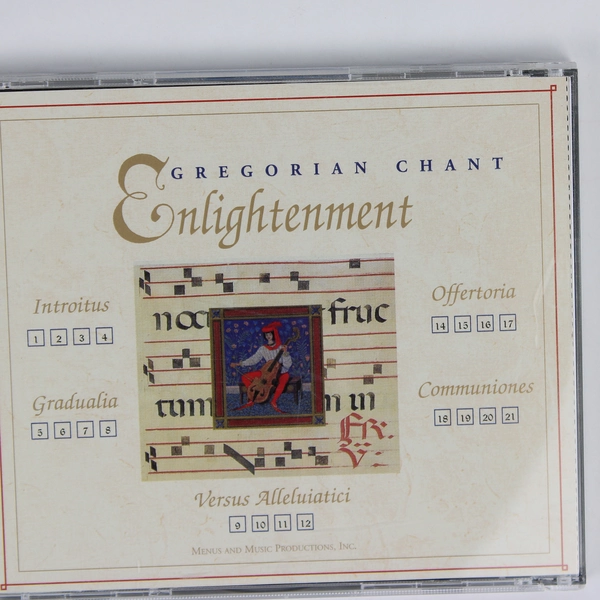Gregorian Chants Enlightenment Candlelight & Music 1998 Music CD