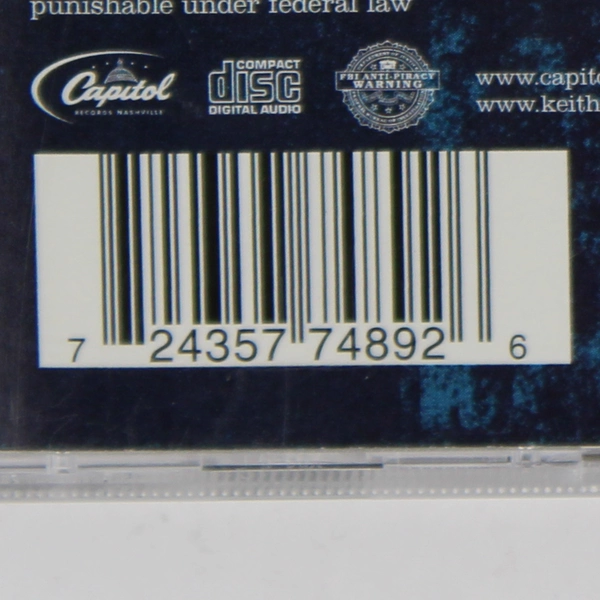 Be Here Music CD by Keith Urban 2005 Capitol Records Nashville