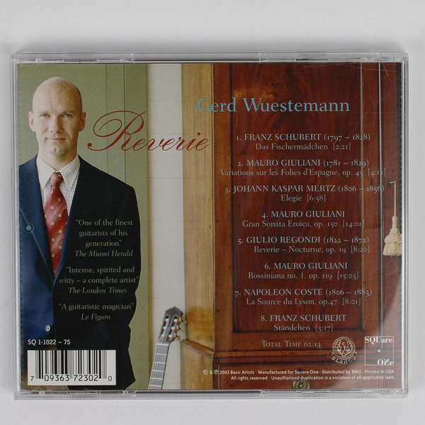Gerd Wuestemann's Reverie 2003 Music CD Square One