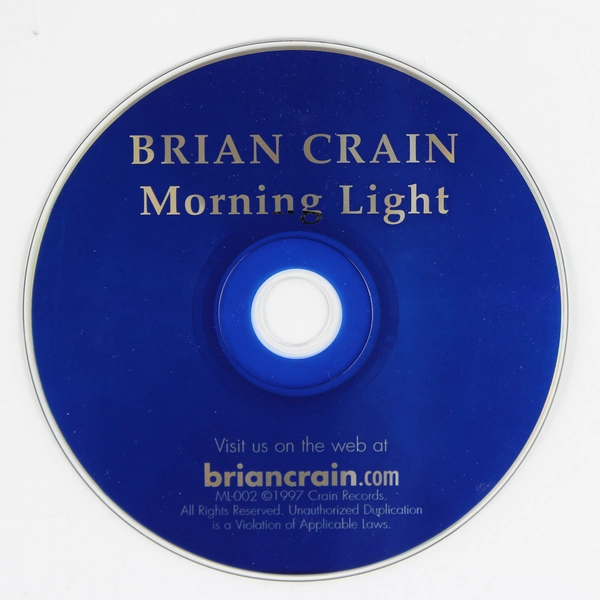 Morning Light by Brian Crain A Piano Instrumental 1997 Music CD