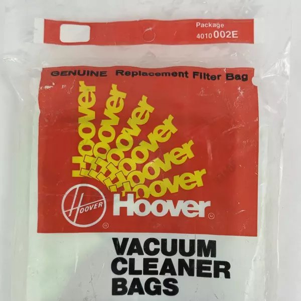 New Sealed Vacuum Cleaner Bags Hoover Type E Pack of 3 Bags Quik Broom Cassette