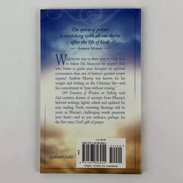 199 Treasures of Wisdom on Talking with God by Barbour Publishing Staff 2007
